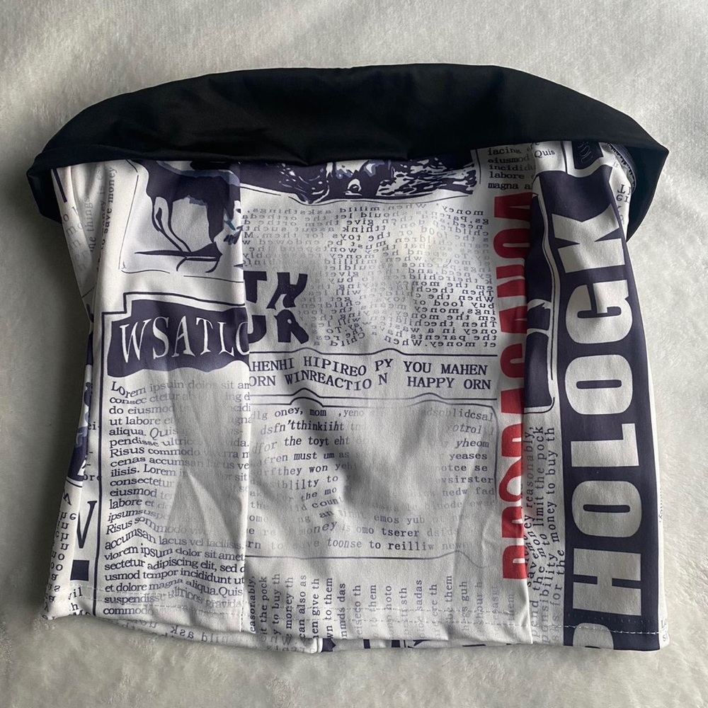 newspaper tube top